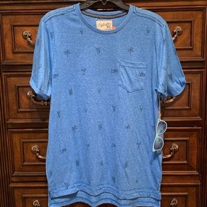 Huntington BC blue t-shirt size Medium